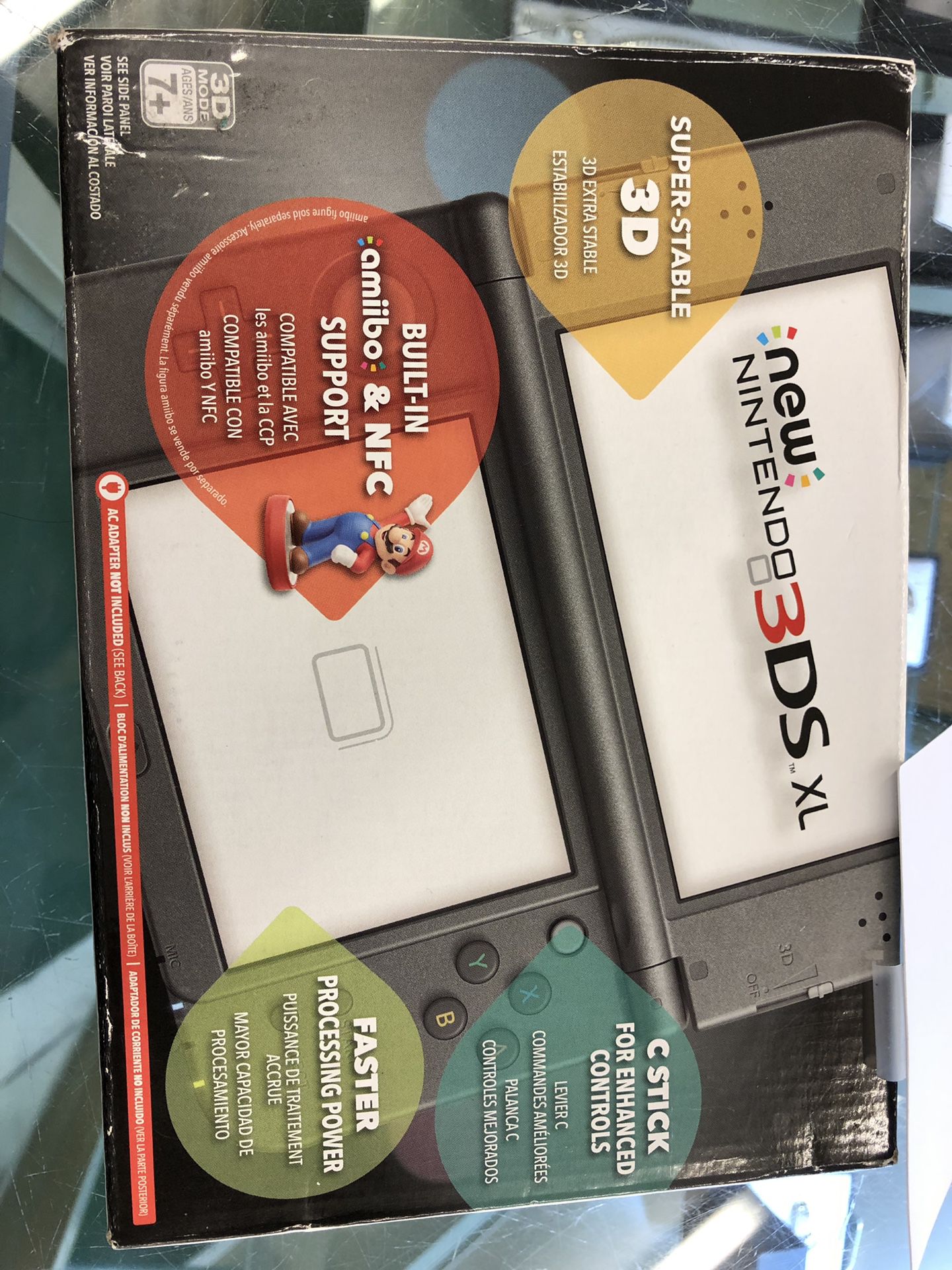 Grey Nintendo 3DS XL w Box and all Contents