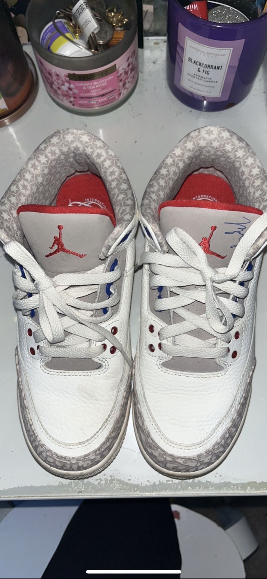 Jordan retro 3s “international Flight”