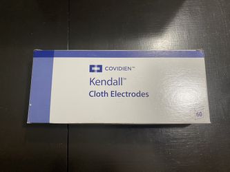 Covidien Kendall Cloth Electrodes 7663 Conductive Adhesive Hydrogel Box Of 60