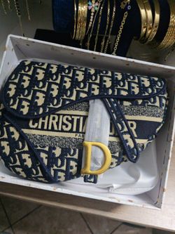Christian Dior Oblique Saddle Bag