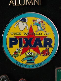 Disney Parks The World of Pixar Enamel Pin