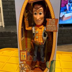 Talking Woody The Sheriff.  From Disney 