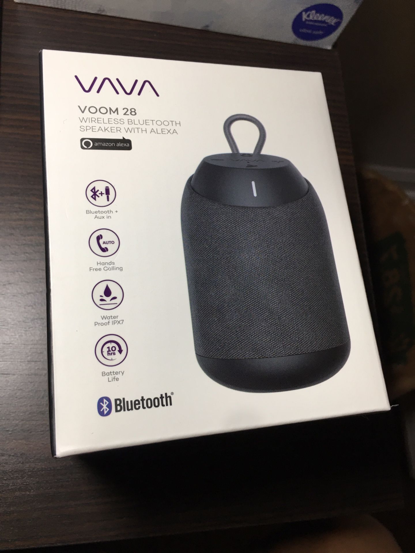 Vava Voom 28 Portable Bluetooth Speaker with Alexa (Brand New)