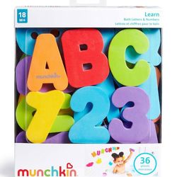 Munchkin Bath Letters