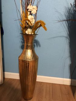 Beautiful vase with flowers