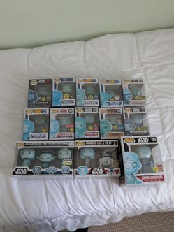 Holographic Star Wars Funko Pop Collection