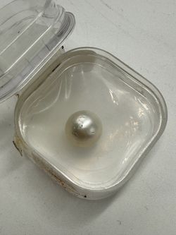 11mm Cultured South Sea Pearl Loose Round White Pearl Estate Jewelry Gem