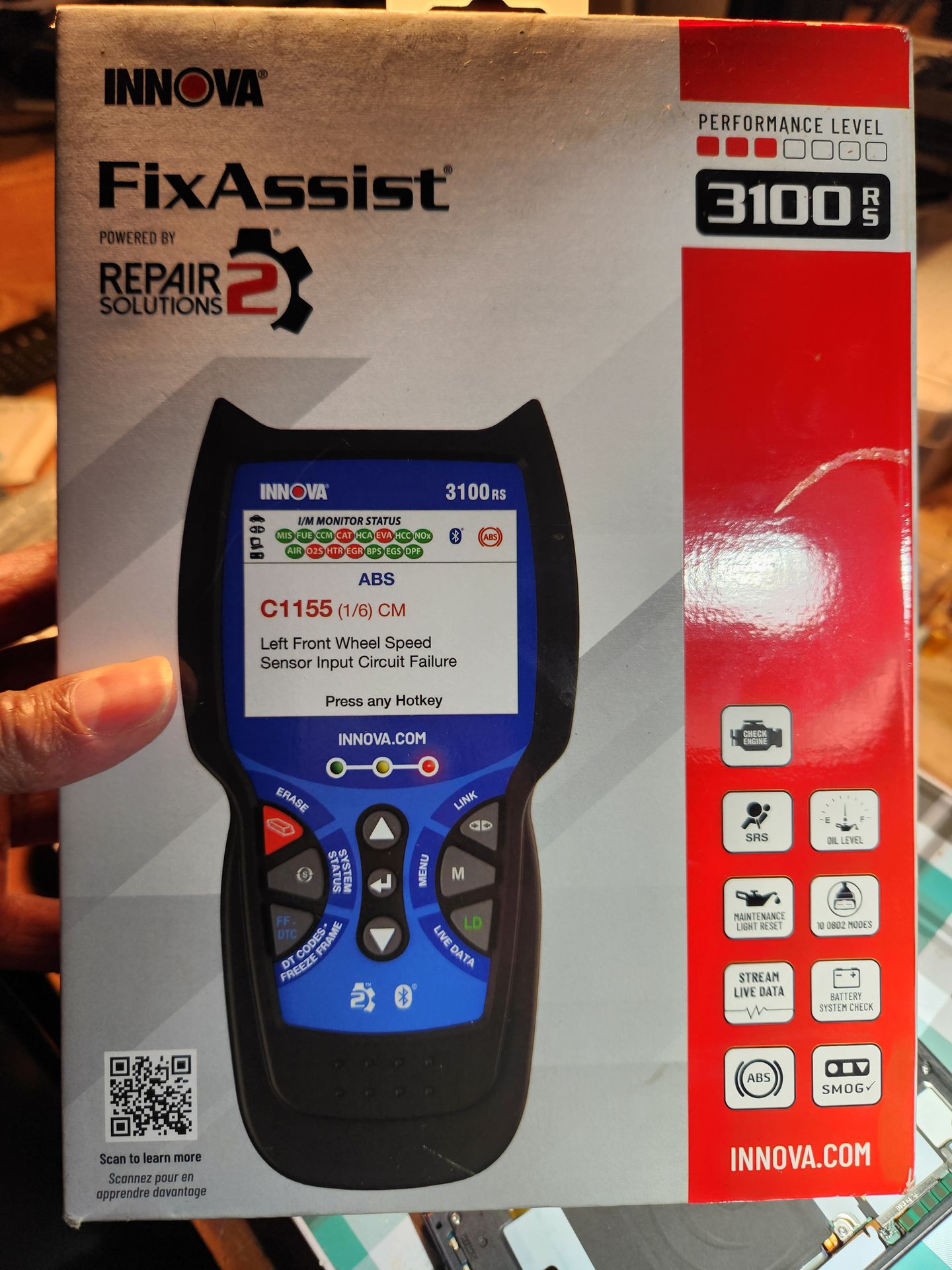 Innova obd2 diagnostic scan tool. Car scanner for Sale in Newport News ...
