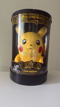 ⚡ Pokémon Pikachu Puppetronic RealFX NUEVO SELLADO ⚡