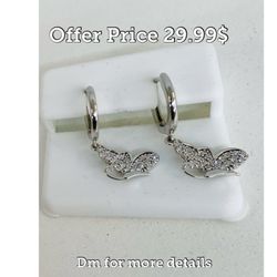 925 Sterling Silver Ear Rings Available On Special Sale 