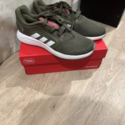 Adidas Men’s Snickers Khaki Green Size 9.5 New