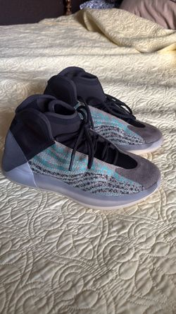 Yeezy basketball quantum teal blue