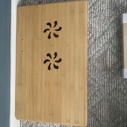 Adjustable Laptop/Bed Table with Drawer