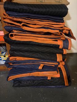 XL Heavy Duty Moving Blankets / Furniture Pads (bundle of 5)