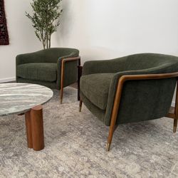 Blake Interior define Green Accent Chairs - Delivery Available