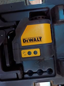 DeWalt laser level
