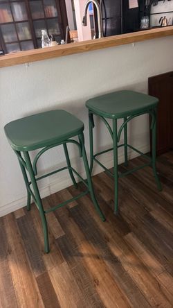 Two tall stools