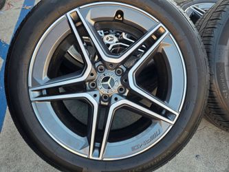AMG oem 19" MERCEDES BENZ S580 2026 wheels with HANKOOK RUNFLAT Tires