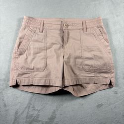 Prana Stretch Zion Cargo Shorts Women’s 4/27 Pink High Rise Hiking Gorp #3A