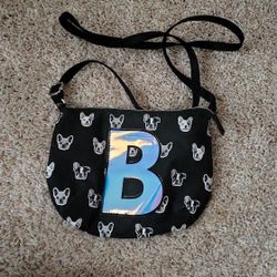 Justice "B" Dog Crossbody Bag