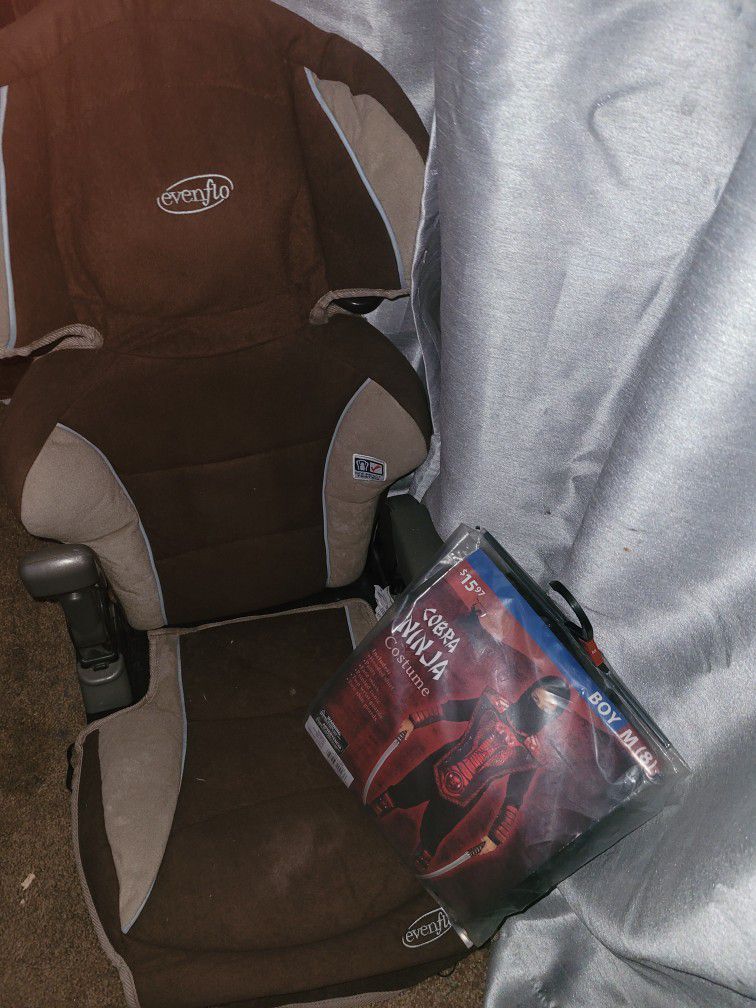 Toddler Carseat And Halloween Costume