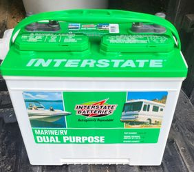 Interstate marine/rv battery