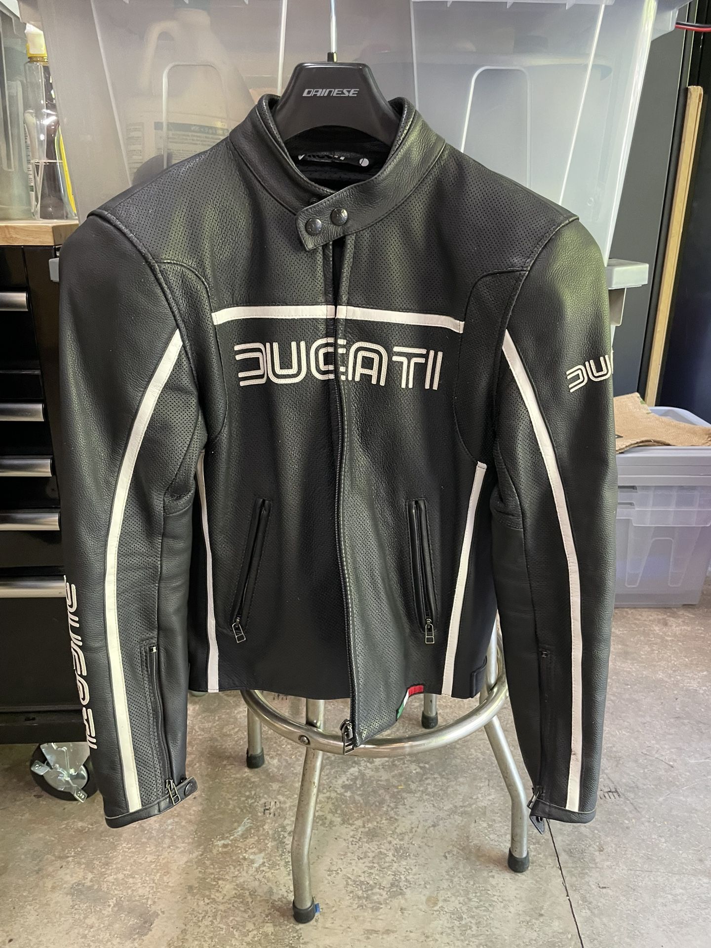 Ducati/Dainese Size 46 Leather Jacket