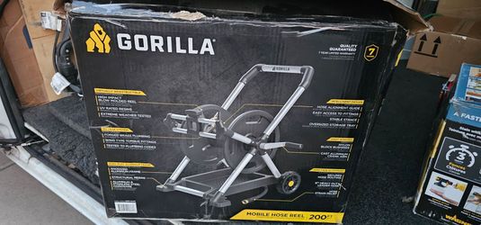 Gorilla Mobile Hose Reel 200 ft