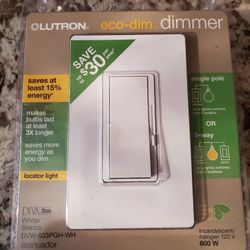New LUTRON dimmer