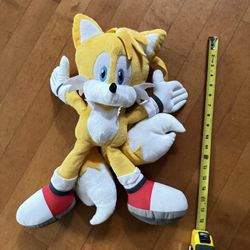 Sonic The Hedgehog Tails Plush Backpack