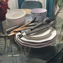 Plates And Bowl