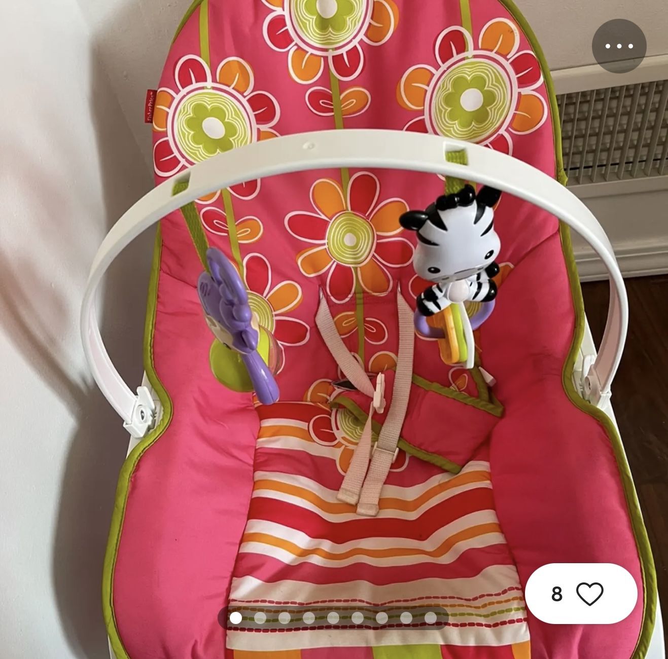 fisher price baby girl chair