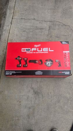 Milwaukee M18 Fuel 5 tool combo kit