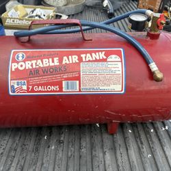 Midwest 7 Gallon Portable Air Tank W/ Hose