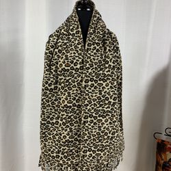 Leopard Print Scarf 