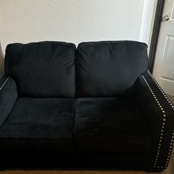 Black LoveSeat 