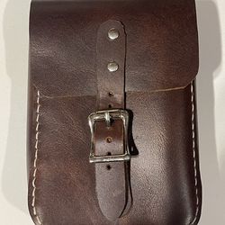 Leather belt bag