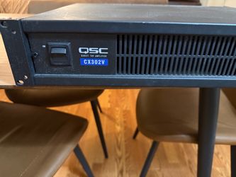 QSC cx 302v amplifier