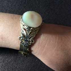 Whiting & Davis Co. Mother-of-Pearl Bracelet