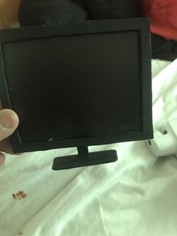 Mini tv for Barbie doll house