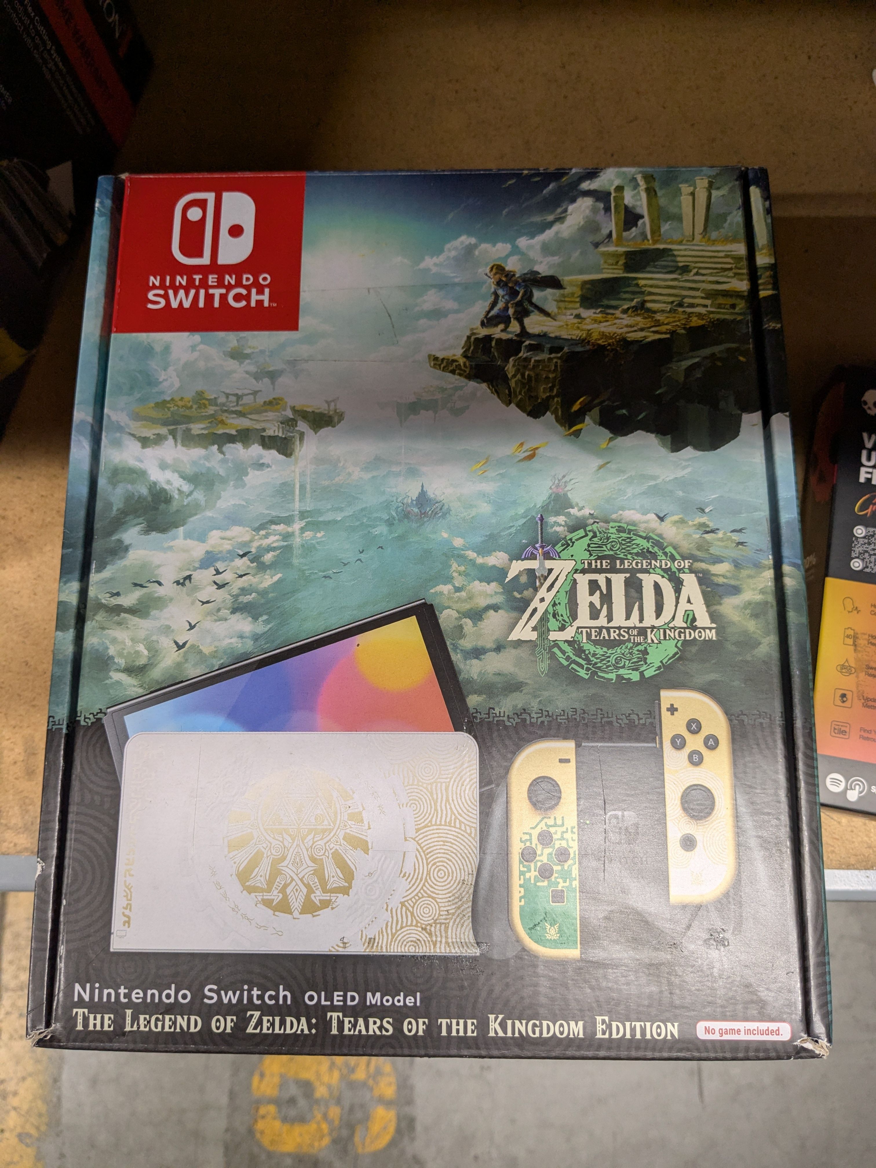 Nintendo Switch OLED The Legend of Zelda Tears of the Kingdom Edition