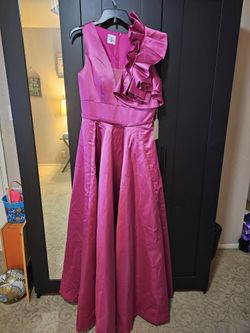 Fuschia Gown Dress, Prom, Xmas, Night Dress, Bridesmaid, Wedding $50