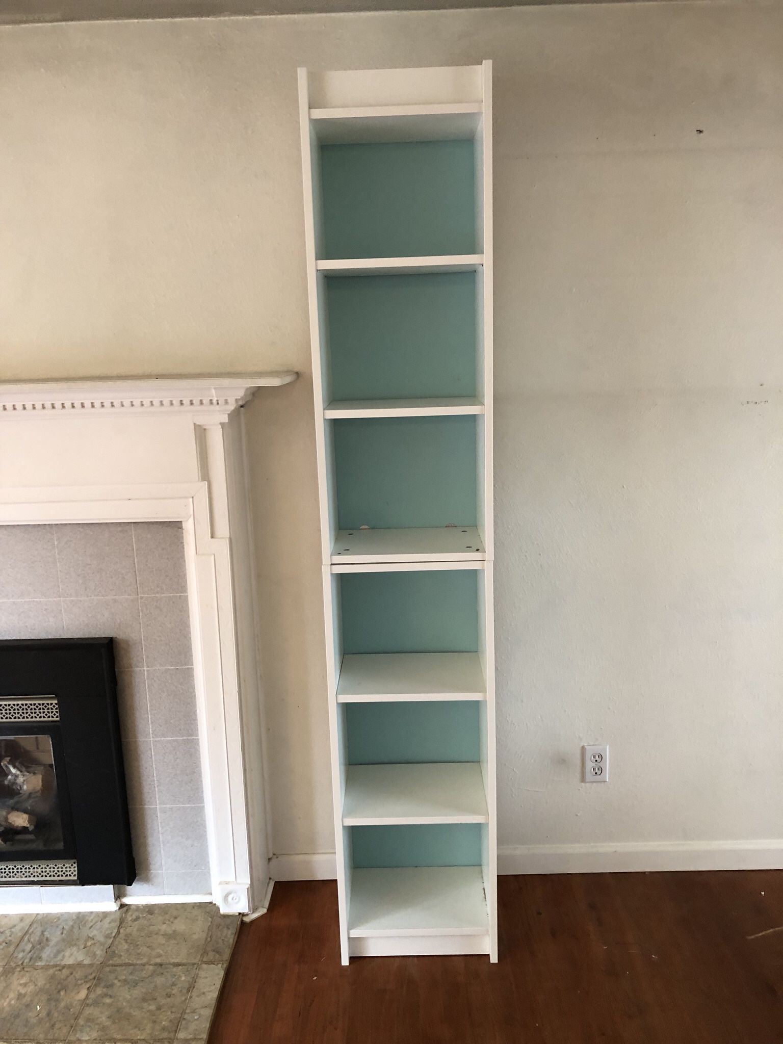 Two Short IKEA Billy Bookcases (attached)
