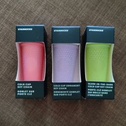Starbucks Keychains 