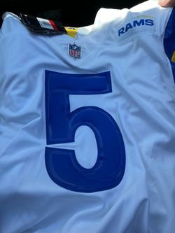 Jalen Ramsey Los Angeles Rams Nike Alternate Vapor Limited Jersey - White 2XL