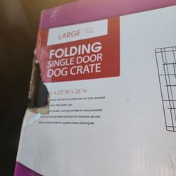 Dog Crate. Large Up To 70 Pounds