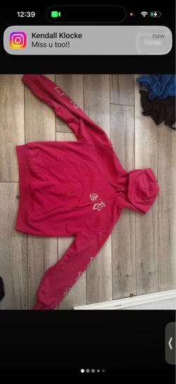 Pink coach hoodie