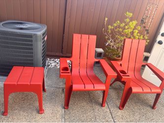 TARGET PATIO CHAIRS/ TABLE