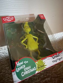 Culturefly How The Grinch Stole Christmas By Dr. Seuss Grinch Vinyl Figure