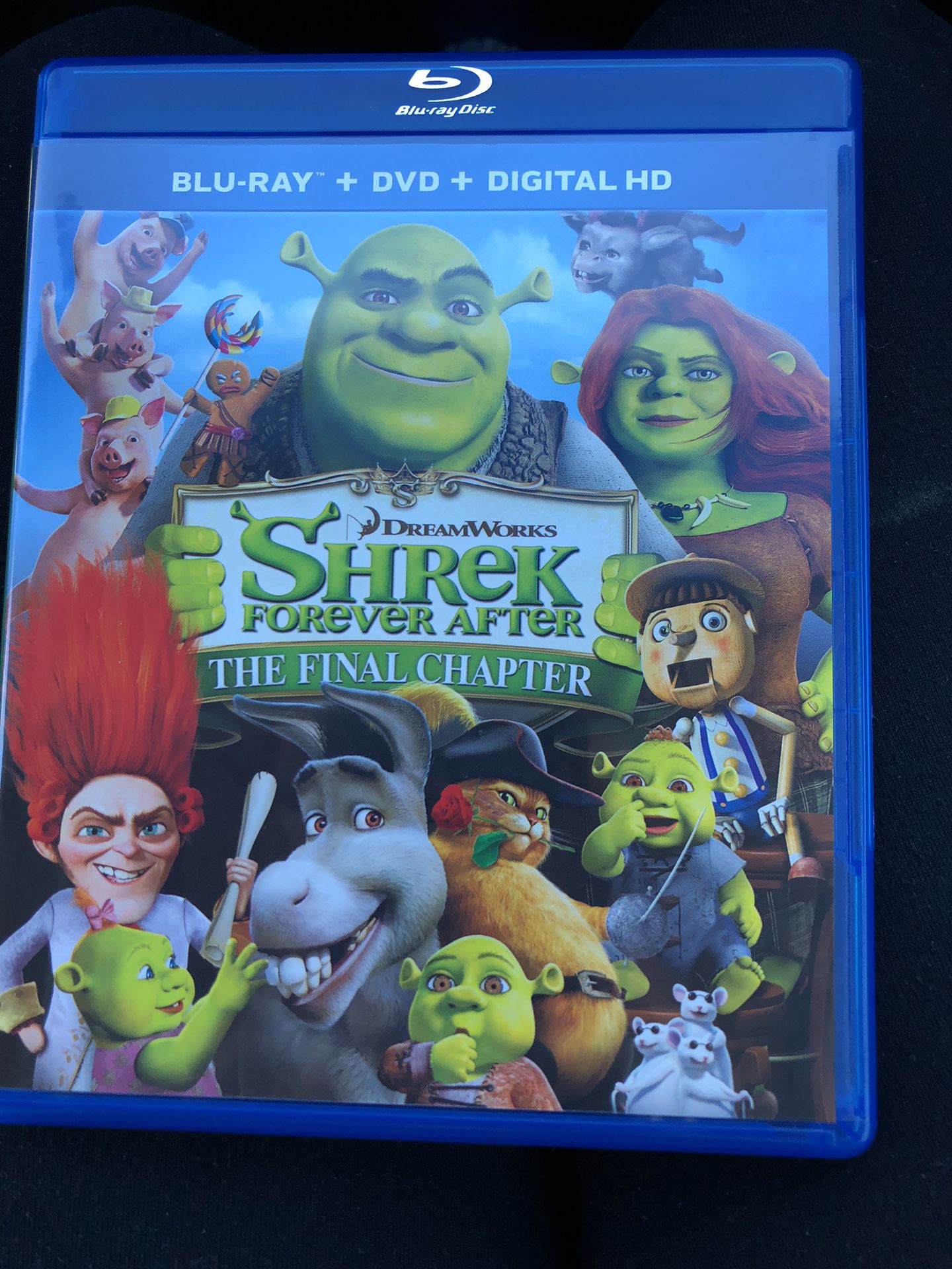 Shrek Forever After The Final Chapter Blu-Ray + DVD